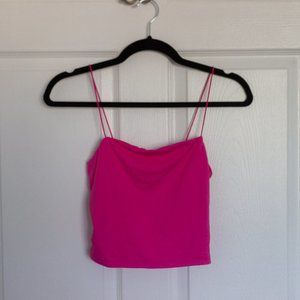 hot pink Forever 21 tank top size small
